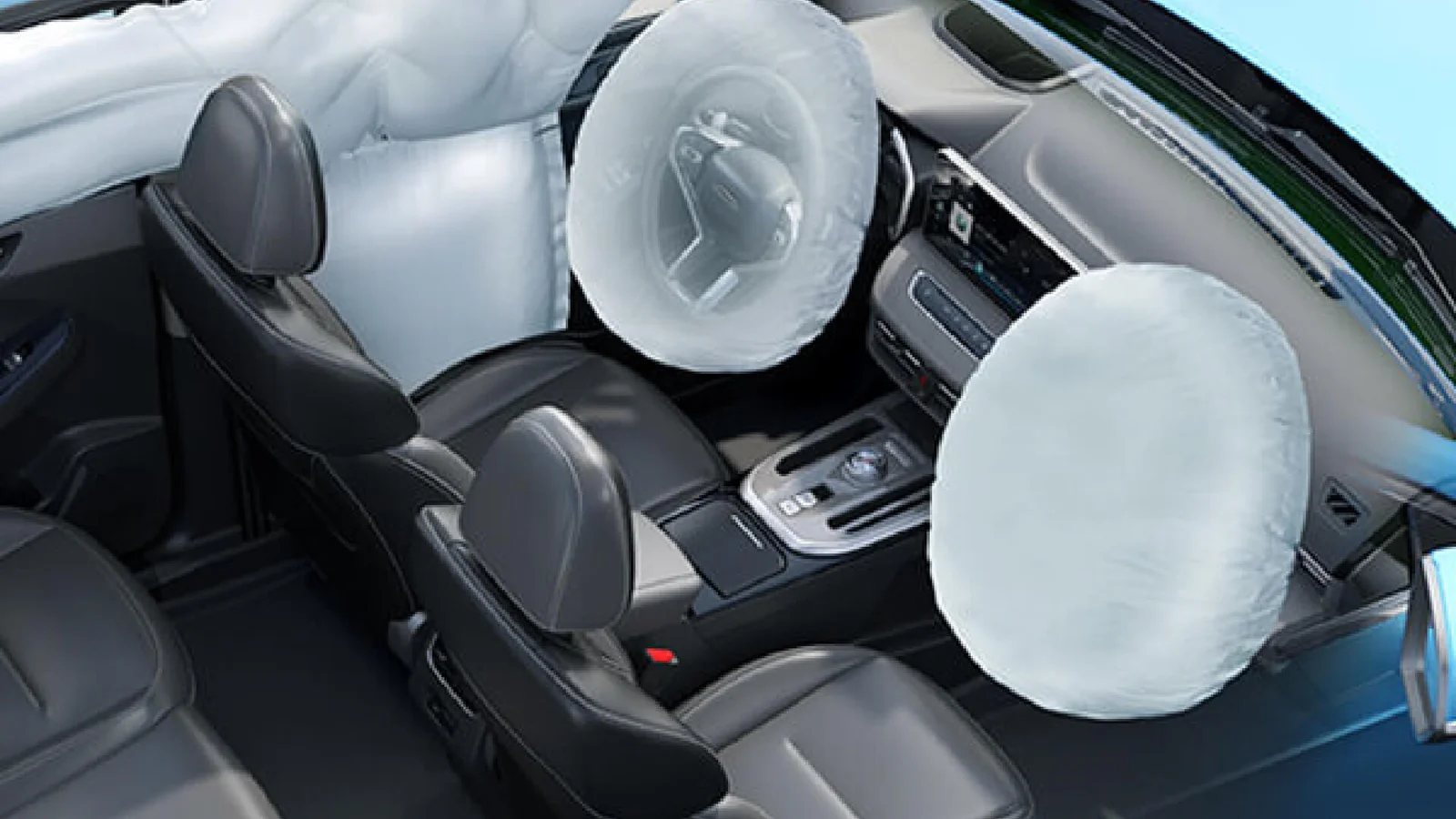 Seis airbags para protección integral.